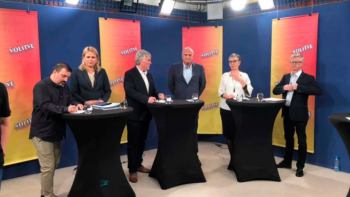 Soočenje županskih kandidatov na VTV televiziji